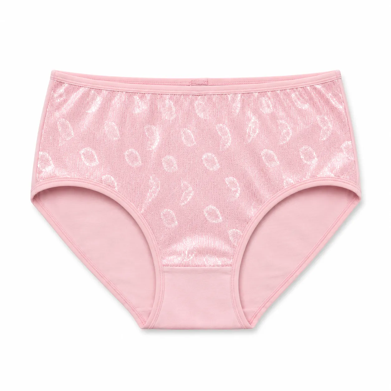 Women’s Floral Printed High-Waisted Brief Panty
