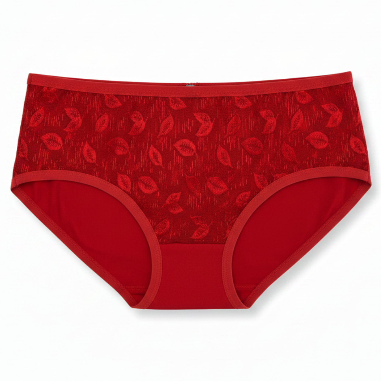Women’s Floral Printed High-Waisted Brief Panty