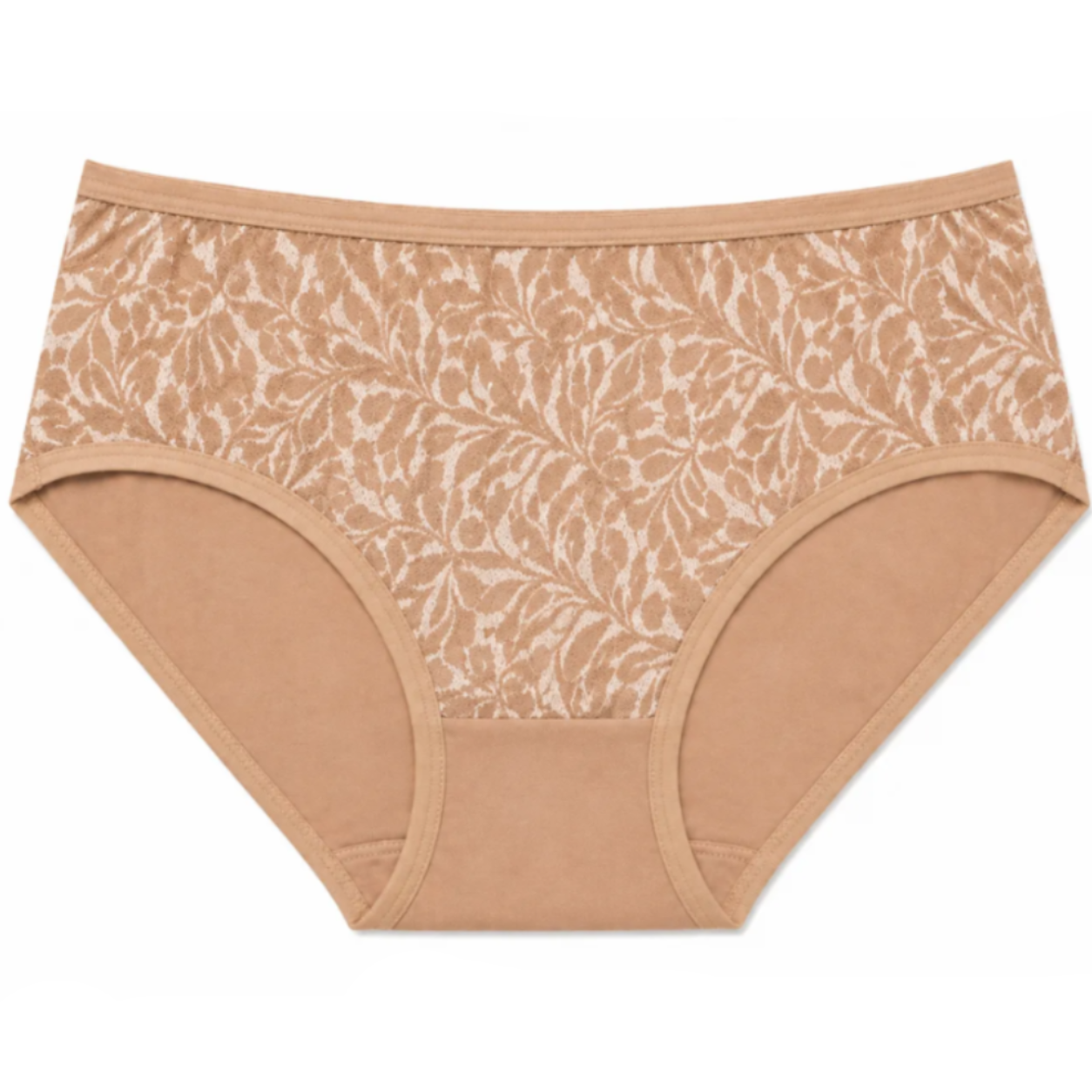 Women’s Floral Printed High-Waisted Brief Panty