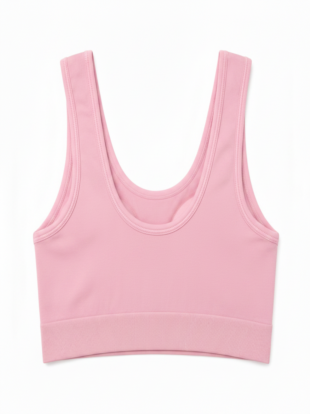 Women’s Pink Padded Sports Bra – Comfortable Everyday Bra