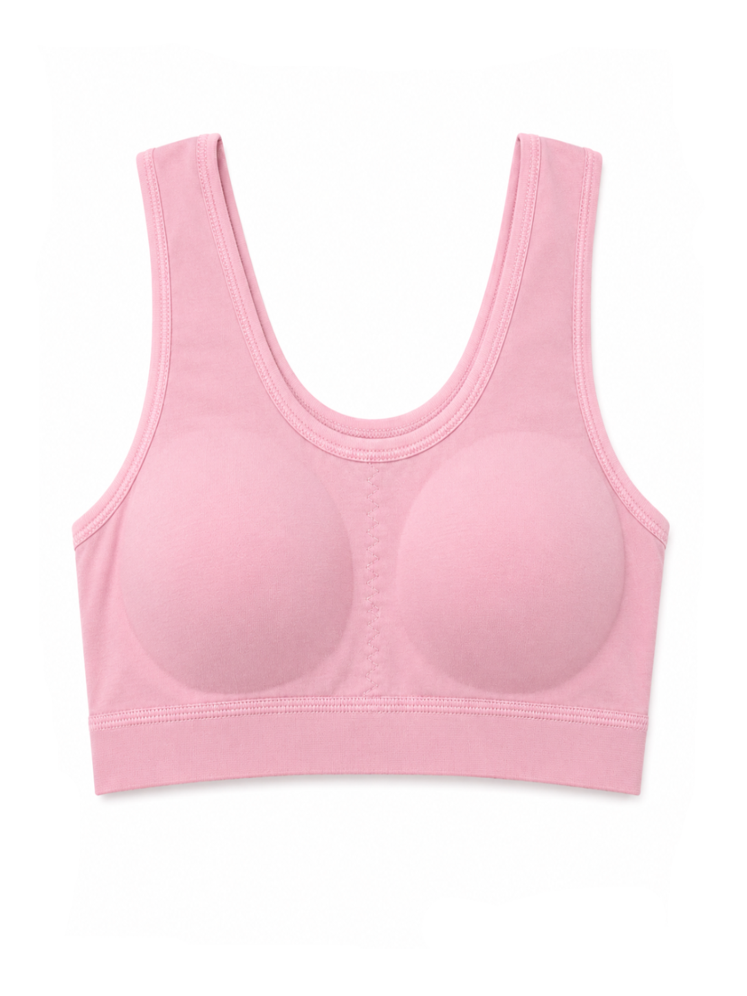 Women’s Pink Padded Sports Bra – Comfortable Everyday Bra